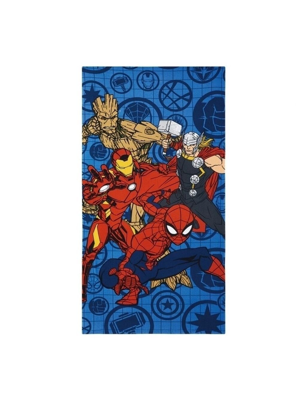 Marvel Universal Team Avengers 27"x54" Beach Towel - New With Tags